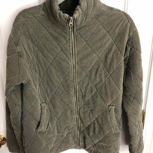 quilted jacket from target, size medium